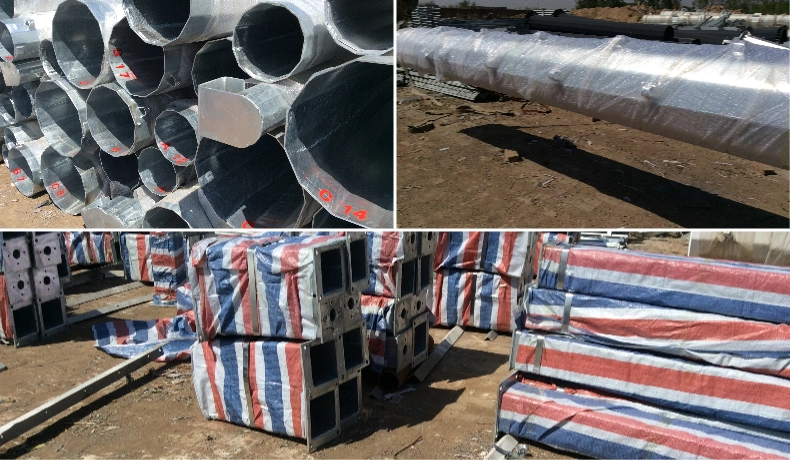 Projet de poteaux électriques et d'extensions Pérou 60 KV