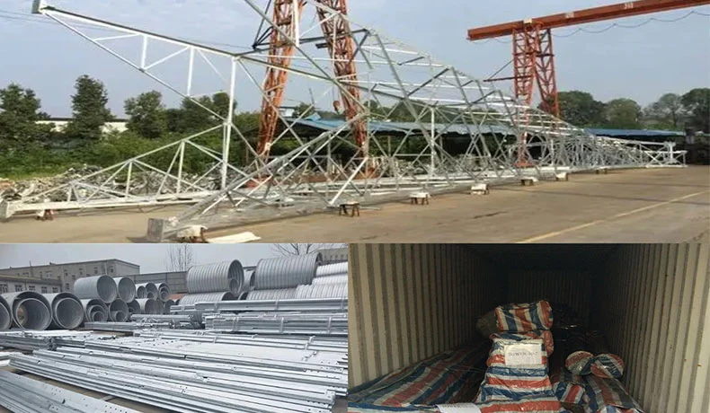 Projet de tours d'acier angulaire des Îles Salomon