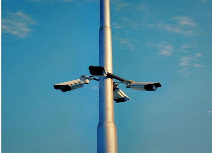cctv camera pole stand