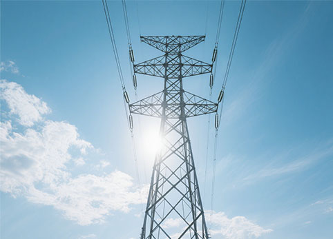 230 tour de ligne de transmission KV