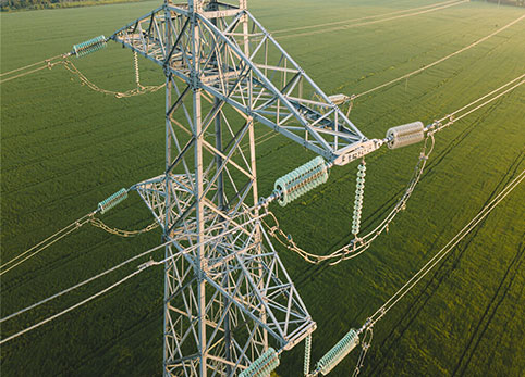 230 tour de ligne de transmission KV
