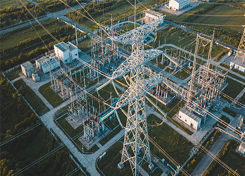 500 tour de ligne de transmission KV