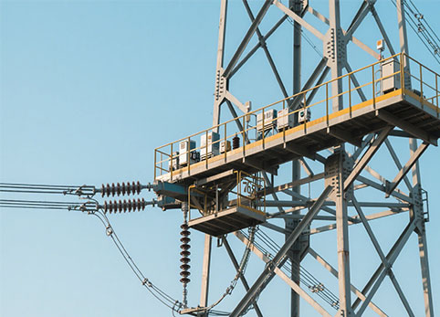 765 tour de ligne de transmission KV