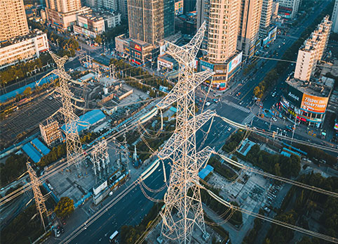 765 tour de ligne de transmission KV