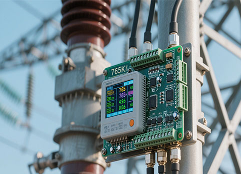 765 tour de ligne de transmission KV